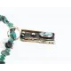 12kt Gold Filled and .925 Sterling Silver Handmade Rose Certified Authentic Navajo Turquoise Native American Necklace 371007017698