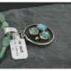 Handmade Certified Authentic Navajo .925 Sterling Silver Natural Turquoise Native American Necklace 390725206433