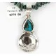 Vintage Style OLD Buffalo Coin Certified Authentic Navajo .925 Sterling Silver Turquoise Native American Necklace 390747398141