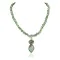 Handmade Navajo .925 Sterling Silver Natural Turquoise and Turquoise Native American Necklace 10053