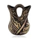 $200 Handmade Certified Authentic Navajo Holbrook Wedding Vase Native American Pottery 1 102492-3 Pottery NB151008221534 102492-3 (by LomaSiiva)