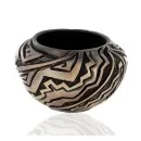 Handmade Certified Authentic Navajo Holbrook Native American Pottery 102493-9