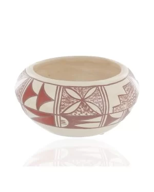 $150 Handmade Handpainted Certified Authentic Hopi R.Tsinnij Keams Canyon Native American Pottery 102494-10 $150 Handmade Handpainted Certified Authentic Hopi R.Tsinnij Keams Canyon Native American Pottery 102494-10