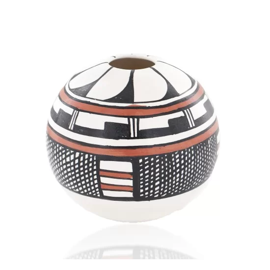 $200 Handmade Handpainted Certified Authentic Hopi R.Tsinnij Keams Canyon Native American Pottery 2 102494-6 $200 Handmade Handpainted Certified Authentic Hopi R.Tsinnij Keams Canyon Native American Pottery 2 102494-6