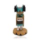 $780 Handmade Certified Authentic Hopi T.Elia Old Oraibi Crow Mother Native American Kachina 10884