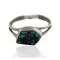 925 Sterling Silver Handmade Certified Authentic Navajo Natural Turquoise Native American Ring  12510