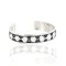 .925 Sterling Silver Handmade Certified Authentic Navajo Native American Bracelet 12536