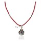 .925 Sterling Silver Inlay Bird Handmade Certified Authentic Navajo Natural Turquoise Coral Multicolor Stones Native American Necklace 12674-15930-15 .925 Sterling Silver Inlay Bird Handmade Certified Authentic Navajo Natural Turquoise Coral Multicolor Stones Native American Necklace 12674-15930-15