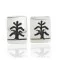Handmade Kachina Certified Authentic Hopi .925 Sterling Silver Stud Native American Earrings 12854-4