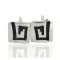 Handmade Certified Authentic Hopi .925 Sterling Silver Stud Native American Earrings  12854-6