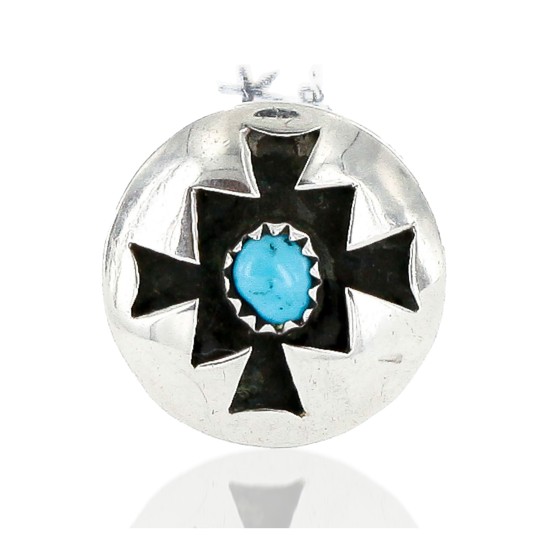 Handmade Certified Authentic Navajo .925 Sterling Silver Natural Turquoise Native American Ring  16251