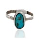 925 Sterling Silver Handmade Certified Authentic Navajo Natural Turquoise Native American Ring 16803-0 925 Sterling Silver Handmade Certified Authentic Navajo Natural Turquoise Native American Ring 16803-0