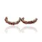 Handmade Certified Authentic Navajo .925 Sterling Silver Coral Native American Earrings 17863-1