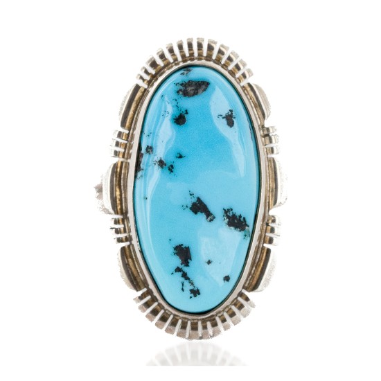 Handmade Certified Authentic Signed .925 Sterling Silver Natural Turquoise Native American Ring 17922 Handmade Certified Authentic Signed .925 Sterling Silver Natural Turquoise Native American Ring 17922