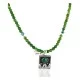 12kt Gold Filled .925 Sterling Silver Handmade Certified Authentic Navajo Arrow Malachite Pendant Native American Necklace 24129 12kt Gold Filled .925 Sterling Silver Handmade Certified Authentic Navajo Arrow Malachite Pendant Native American Necklace 24129