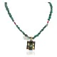 Certified Authentic 12kt Gold Filled and .925 Sterling Silver Handmade Flower Natural Turquoise Coral Native American Necklace 24300-15851-10 Certified Authentic 12kt Gold Filled and .925 Sterling Silver Handmade Flower Natural Turquoise Coral Native American Necklace 24300-15851-10