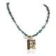 Certified Authentic 12kt Gold Filled and .925 Sterling Silver Kachina Handmade Natural Turquoise Coral Native American Necklace 24302-15771-22 Certified Authentic 12kt Gold Filled and .925 Sterling Silver Kachina Handmade Natural Turquoise Coral Native American Necklace 24302-15771-22