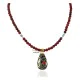 12kt Gold Filled And .925 Sterling Silver Handmade Gaco Certified Authentic Navajo Coral Agate and Turquoise Native American Necklace 24328-6 12kt Gold Filled And .925 Sterling Silver Handmade Gaco Certified Authentic Navajo Coral Agate and Turquoise Native American Necklace 24328-6