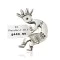 Certified Authentic Kokopelli Allison Manuelit Navajo .925 Sterling Silver Pin Pendant Native American Necklace 24329-0