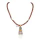 Certified Authentic 12kt Gold Filled and .925 Sterling Silver Handmade Multicolor Native American Necklace 24334-16028-9 Certified Authentic 12kt Gold Filled and .925 Sterling Silver Handmade Multicolor Native American Necklace 24334-16028-9