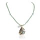 Certified Authentic 12kt Gold Filled and .925 Sterling Silver Handmade Gecko Turquoise Jade Native American Necklace 24422-5-790101 Certified Authentic 12kt Gold Filled and .925 Sterling Silver Handmade Gecko Turquoise Jade Native American Necklace 24422-5-790101