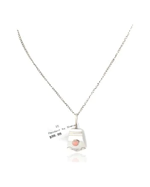 Certified Authentic .925 Sterling Silver Handmade Navajo Natural Charoite Native American Necklace 24423-101