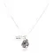.925 Sterling Silver Handmade Certified Authentic Navajo Native American Necklace 24423-4