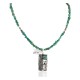 Certified Authentic .925 Sterling Silver Handmade Storyteller Natural Turquoise Native American Necklace 24424-3-790102 Certified Authentic .925 Sterling Silver Handmade Storyteller Natural Turquoise Native American Necklace 24424-3-790102