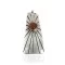 .925 Sterling Silver Handmade Certified Authentic Natural Agate Native American Pendant 24426-4