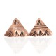 Handmade Certified Authentic Navajo Pure Copper Stud Native American Earrings 24436-4