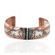 Handmade Certified Authentic Horse Navajo .925 Sterling Silver and Pure Copper Native American Bracelet 24442-1 Handmade Certified Authentic Horse Navajo .925 Sterling Silver and Pure Copper Native American Bracelet 24442-1