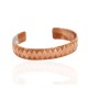 Handmade Certified Authentic Navajo Pure Copper Native American Bracelet 1 24450-1
