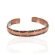 Handmade Certified Authentic Navajo Pure Copper Native American Bracelet 24450-2 Handmade Certified Authentic Navajo Pure Copper Native American Bracelet 24450-2