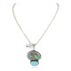 Handmade .925 Sterling Silver Natural Turquoise and Turquoise Native American Necklace 24478-1 Handmade .925 Sterling Silver Natural Turquoise and Turquoise Native American Necklace 24478-1