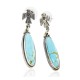 Certified Authentic Eagle Handmade Navajo .925 Sterling Silver Dangle Native American Earrings Natural Turquoise 27173 Certified Authentic Eagle Handmade Navajo .925 Sterling Silver Dangle Native American Earrings Natural Turquoise 27173