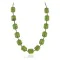 Certified Authentic Navajo .925 Sterling Silver Gaspeite and Heishi Native American Necklace 7501007-11