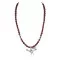.925 Sterling Silver Roadrunner Handmade Certified Authentic Navajo Natural Jasper and Hematite Native American Necklace 94009-1-16047-6