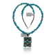 Handmade Multi Stone Certified Authentic Navajo .925 Sterling Silver Natural Turquoise and Jasper Native American Necklace & Pendant 390687063003