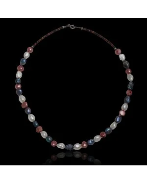 Certified Authentic Navajo Cultured Pearl Native American Necklace Chain 24515 Certified Authentic Navajo Cultured Pearl Native American Necklace Chain 24515