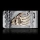 12kt Gold Filled and .925 Sterling Silver Bear Paw Handmade Certified Authentic Navajo Native American Money Clip 11256 12kt Gold Filled and .925 Sterling Silver Bear Paw Handmade Certified Authentic Navajo Native American Money Clip 11256