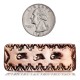Bear Paw and Mountain Navajo Certified Authentic Handmade Pure Copper and Nickel Native American Money Clip 11267-12