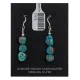 Natural Turquoise .925 Sterling Silver Hooks Certified Authentic Navajo Native American Dangle Hook Earrings 27276 Natural Turquoise .925 Sterling Silver Hooks Certified Authentic Navajo Native American Dangle Hook Earrings 27276