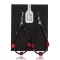 Coral .925 Sterling Silver Certified Authentic Navajo Native American Hoop Dangle Earrings 27281