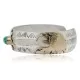 12kt Gold Filled and .925 Sterling Silver Certified Authentic Eagle head Handmade Navajo Natural Turquoise Native American Cuff Bracelet 13096-99 12kt Gold Filled and .925 Sterling Silver Certified Authentic Eagle head Handmade Navajo Natural Turquoise Native American Cuff Bracelet 13096-99