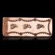 Navajo Certified Authentic Handmade Bear Paw Pure Copper Native American Nickel Money Clip 11267-10