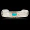 12kt Gold Filled and .925 Sterling Silver Handmade Kokopelli Certified Authentic Navajo Turquoise Native American Bracelet 390800679712