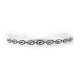 Prayer Feather Handmade Certified Authentic Hopi .925 Sterling Silver Native American Bracelet 12799-1