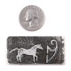 Horse .925 Sterling Silver Ray Begay Certified Authentic Handmade Navajo Native American Money Clip  13194-18