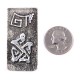 Turtle .925 Sterling Silver Ray Begay Certified Authentic Handmade Navajo Native American Money Clip  13194-17