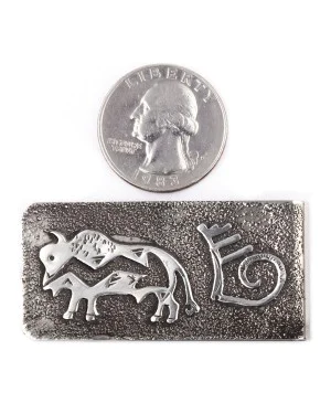 Buffalo .925 Sterling Silver Money Clip NB180518220944 Buffalo .925 Sterling Silver Money Clip NB180518220944